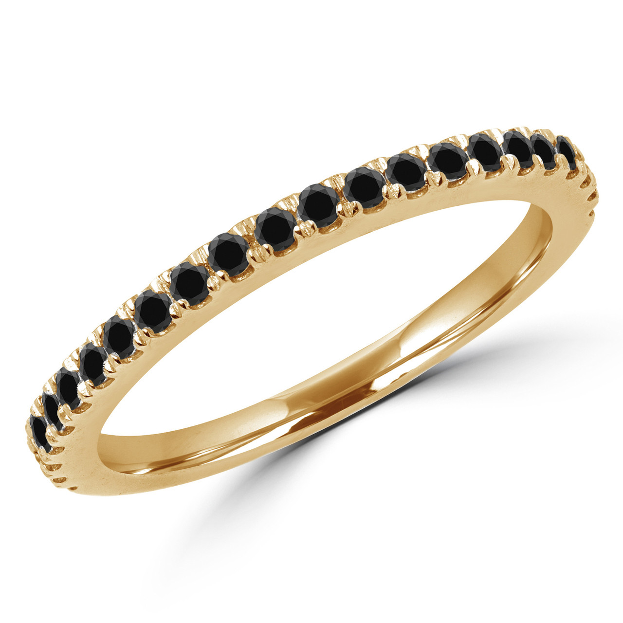 Be Poised Ring - Black Velvet - Women's ring in Sterling Silver or 14kt  Gold Vermeil | Beblue Bijoux